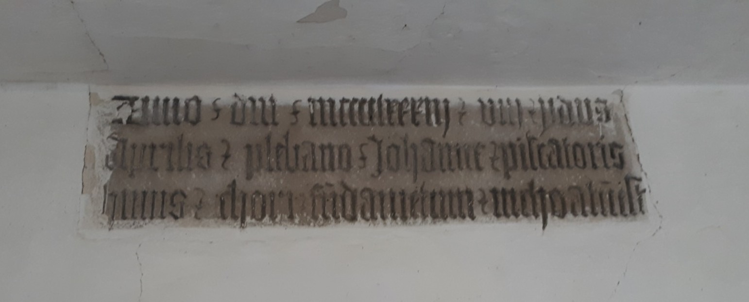 Základní kámen s letopočtem